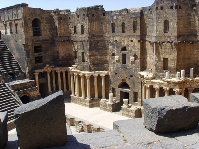 римски театър в Бостра, Сирия