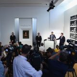 търг за картината „Спасителя на света“