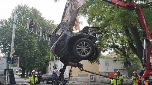 Катастроха в Пловдив с джип