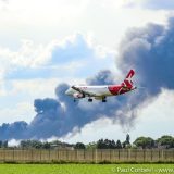 Пожар на летището в Брюксел