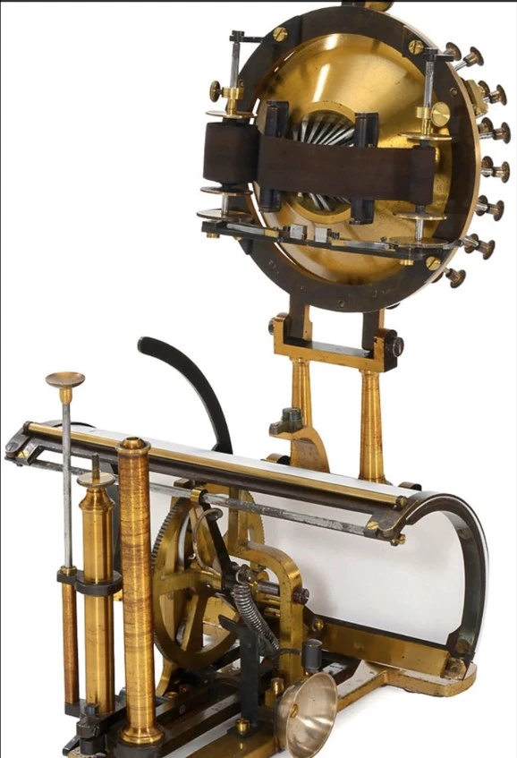 пишещата машина с топка Malling-Hansen.