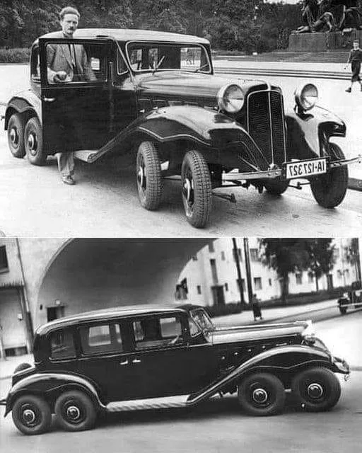 осемколесният Adler Diplomat