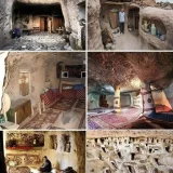 село Мейманд Троглодит в Иран