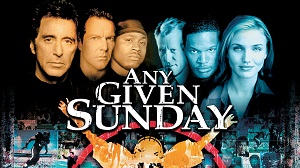 "Any Given Sunday" (1999), режисиран от Оливър Стоун, е динамичен и провокативен поглед към света на професионалния американски футбол.