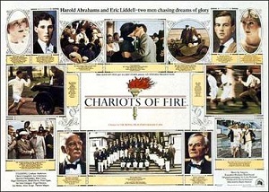"Chariots of Fire" (1981) е исторически драматичен филм, режисиран от Хю Хъдсън, който разглежда теми като личната вяра, състезателния дух и социалната идентичност.
