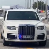 Руския автомобил senat-ausrus в ОАЕ