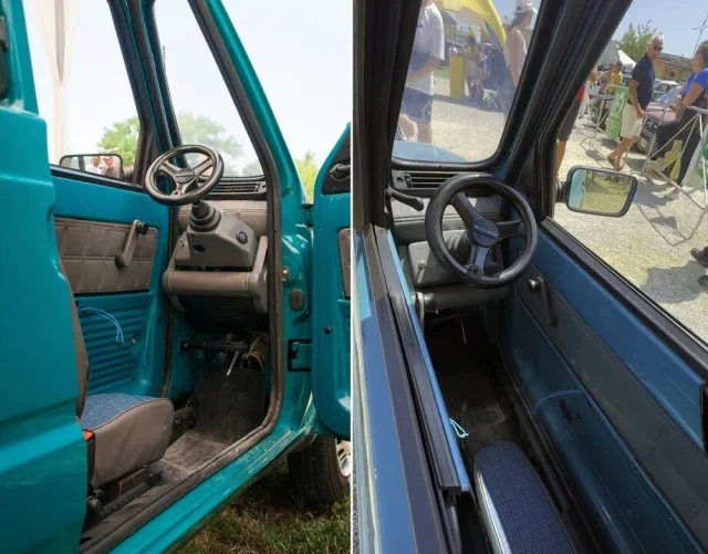 Fiat Panda-най-тесният автомобил в света