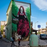 Графити изкуство в призрачен град в Италия - 2