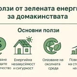 полза от зелената енергия за домакинствата