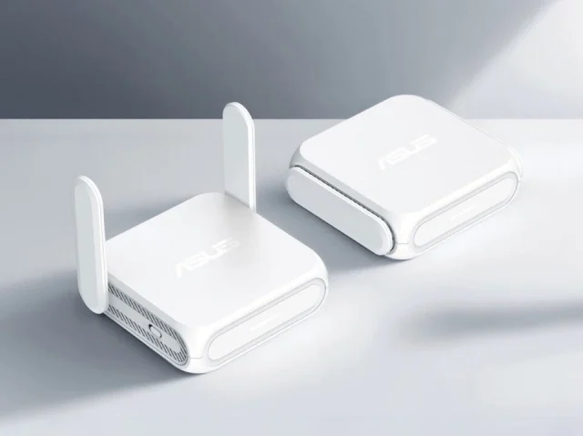 Компактен пътнически рутер ASUS RT-BE58 Go с Wi-Fi 7