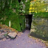 Изоставен подземен нацистки град