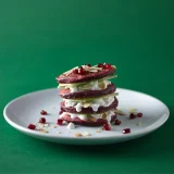 Мини палачинки с лилави моркови