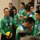 Волейболисти награждаване