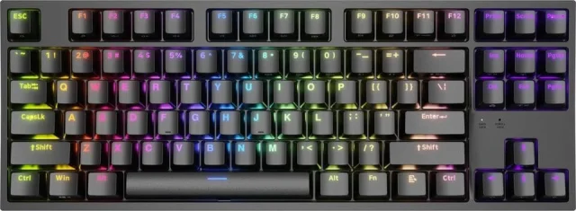 Genesis Thor 404 TKL механична клавиатура с RGB подсветка и hot-swap суичове за гейминг